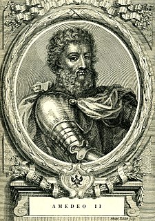 Amadeus II, Count of Savoy