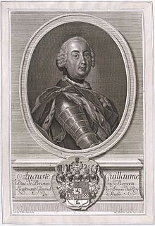 Augustus William, Duke of Brunswick-Bevern