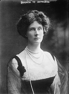 Evelyn Cavendish, Duchess of Devonshire