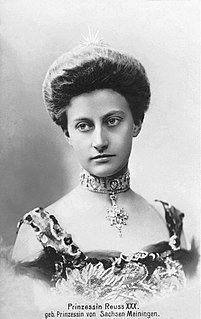 Princess Feodora of Saxe-Meiningen