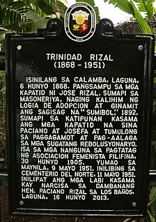 Trinidad Rizal